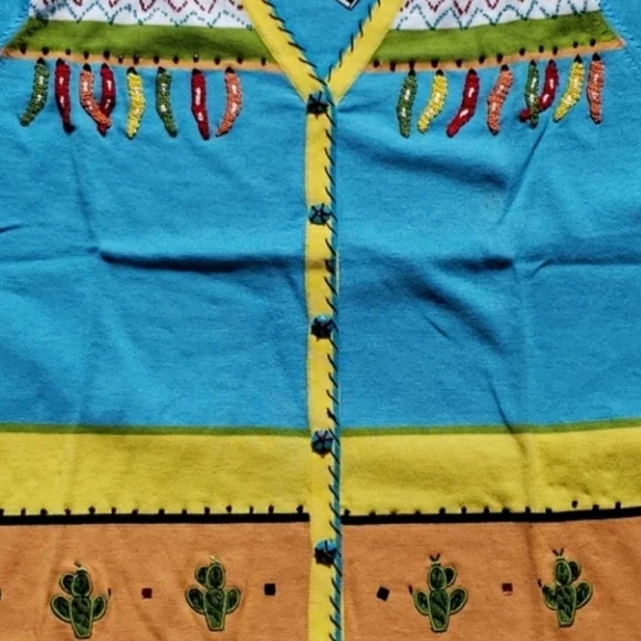 NWT - 🌵🌶 Hot Tamale Storybook Knits sweater - Picture 1 of 10